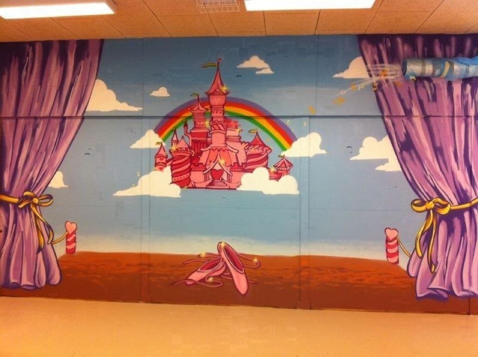 graffiti meidenkamer