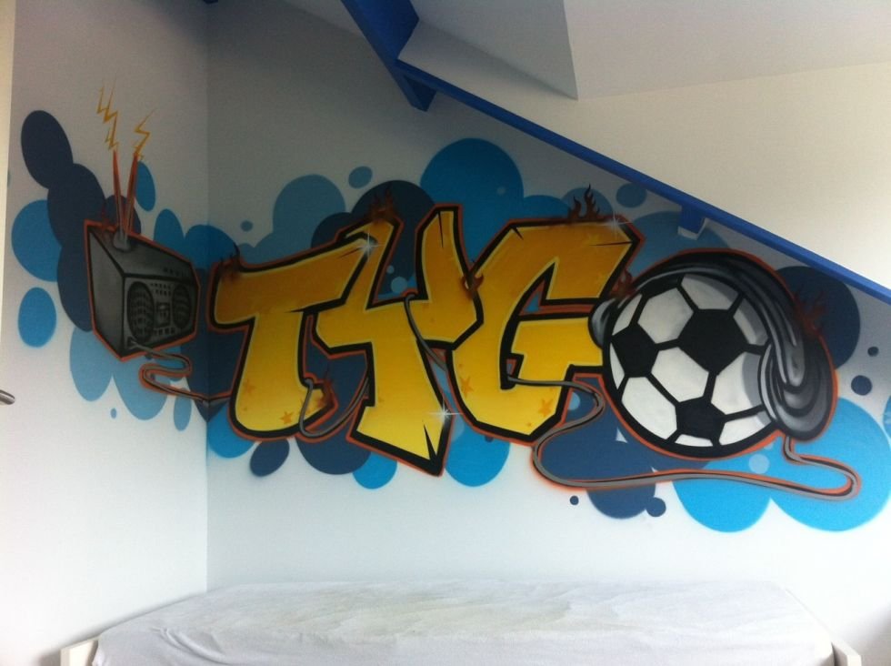 graffiti kinderkamer tygo graffiti tygo