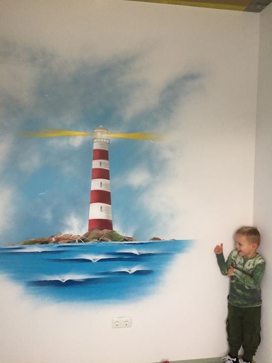 vuurtoren peuterkamer