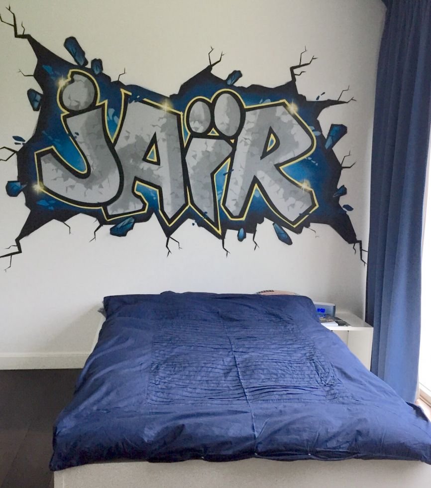 Graffiti kinderkamer
