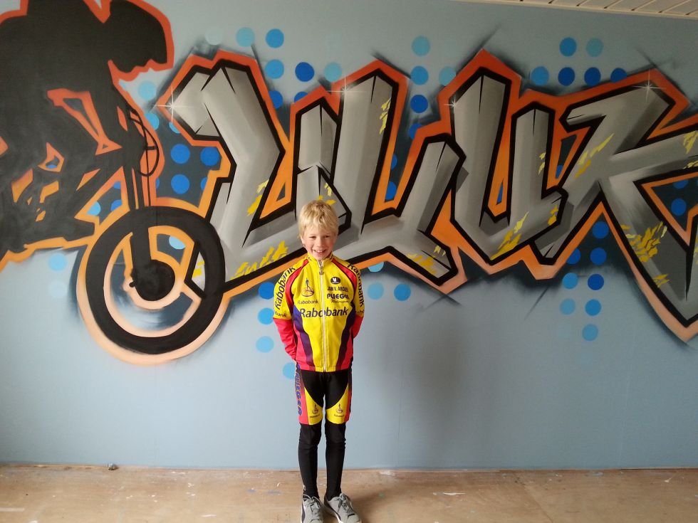 Graffiti kinderkamer