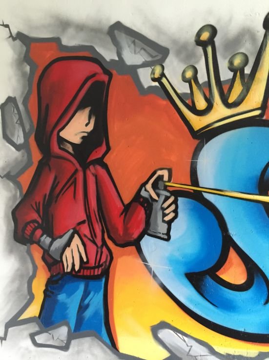 Graffiti kinderkamer