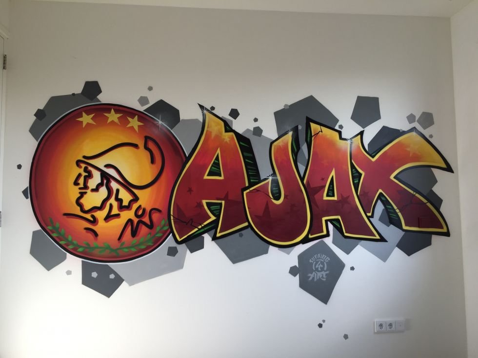 Graffiti kinderkamer
