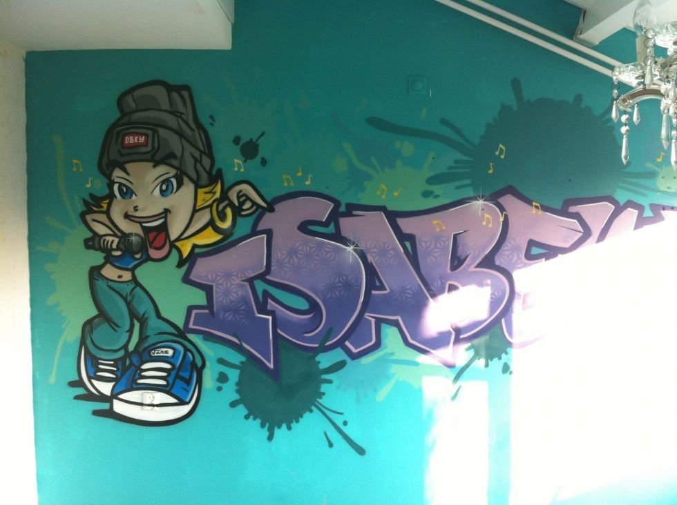 Naam in graffiti ? Dan kan !