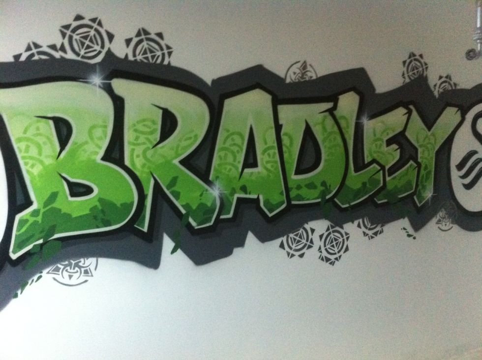 graffiti kinderkamer