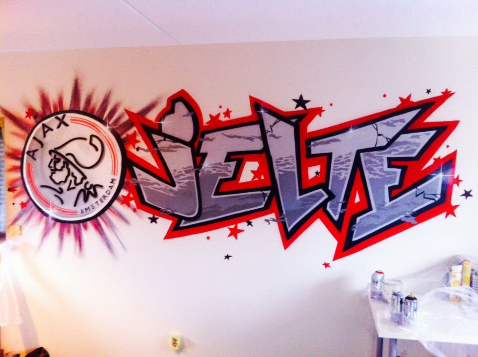 Jelte Ajax Graffit 2