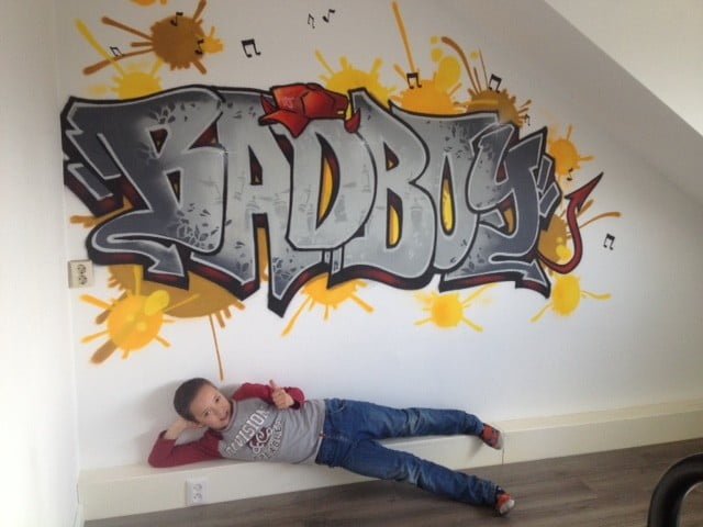 graffiti slaapkamer semm