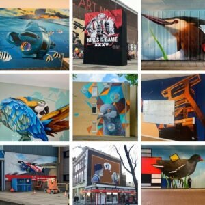 graffiti rolluik