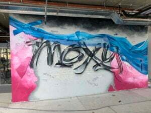 graffiti binnen