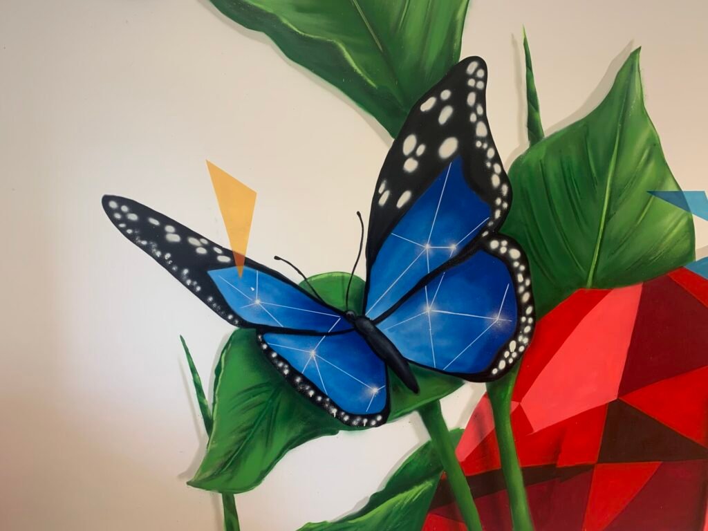 Graffiti op doek