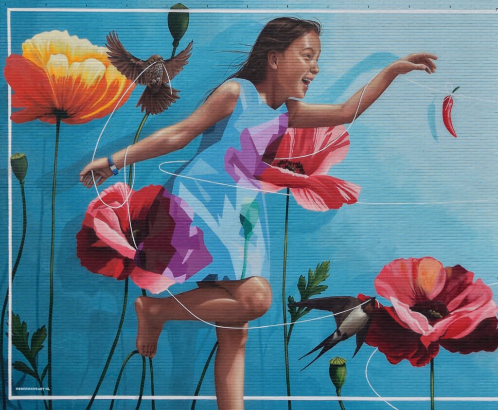 fotogenieke street art muur